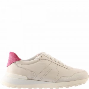 Basket Högl Tony Femme Creme/Pink | QRKX-58293