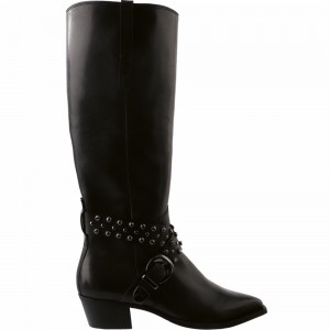 Bottes Hautes Högl Courtney Femme Noir | QIMG-79053