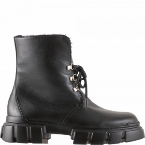 Bottines Högl Winter Hike Femme Noir | WCSF-56791