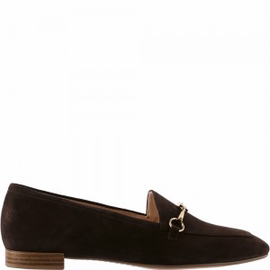 Mocassin Högl Close Femme Darkbrown | YSUA-69740