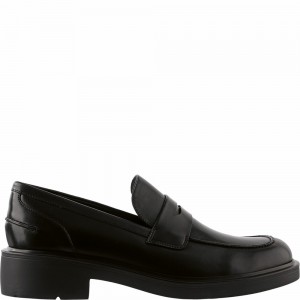 Mocassin Högl Lauren Femme Noir | QXKJ-63904